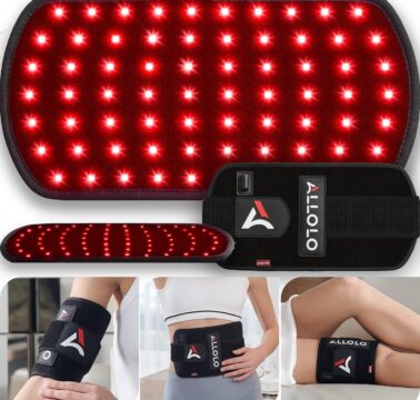 身体红光疗法,3 合 1 LED 珠带定时器遥控器,12.6 英寸 * 6.3 英寸 660 纳米和 850 纳米红外光疗法用于缓解身体疼痛,用于肌肉修复